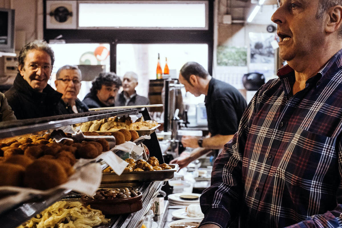 Bazaar with music