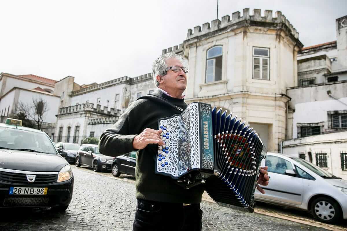 Bazaar with music