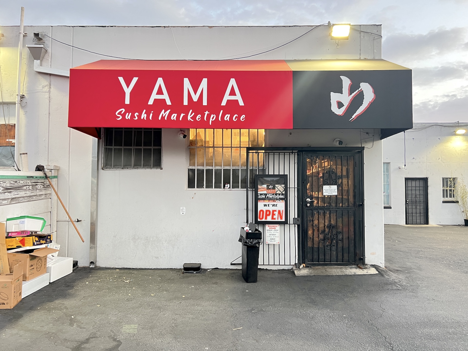 Fresh Sashimi at L.A.